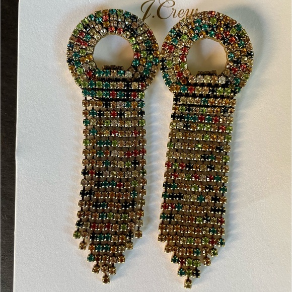 NWT multi-color drop earrings - Picture 4 of 4